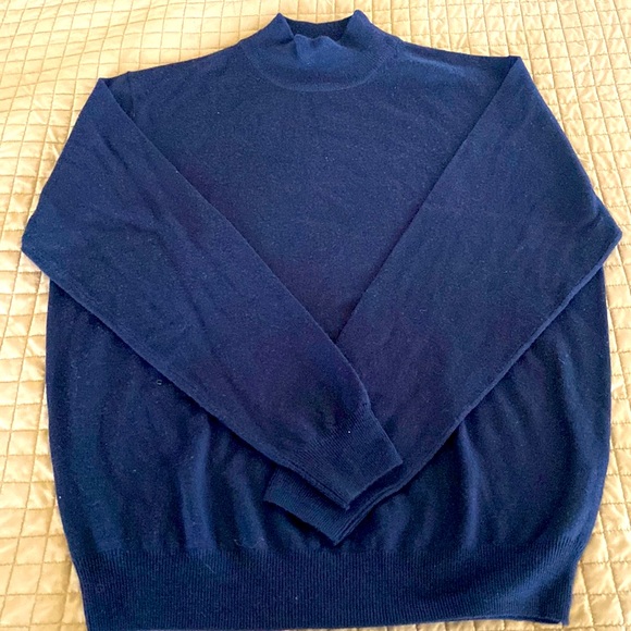 Nwt Jos A Bank Navy Blue Merino Wool 